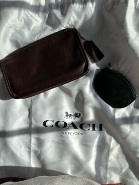 Coach Vintage Chunky Case and little coin case bundle